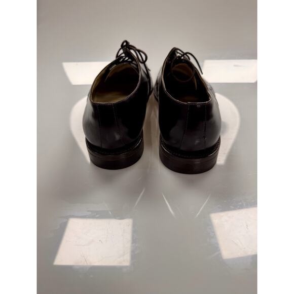 Steve Harvey Sinclair Croc Embossed Leather Derby Shoes Brown Mens 10.5 main image 4